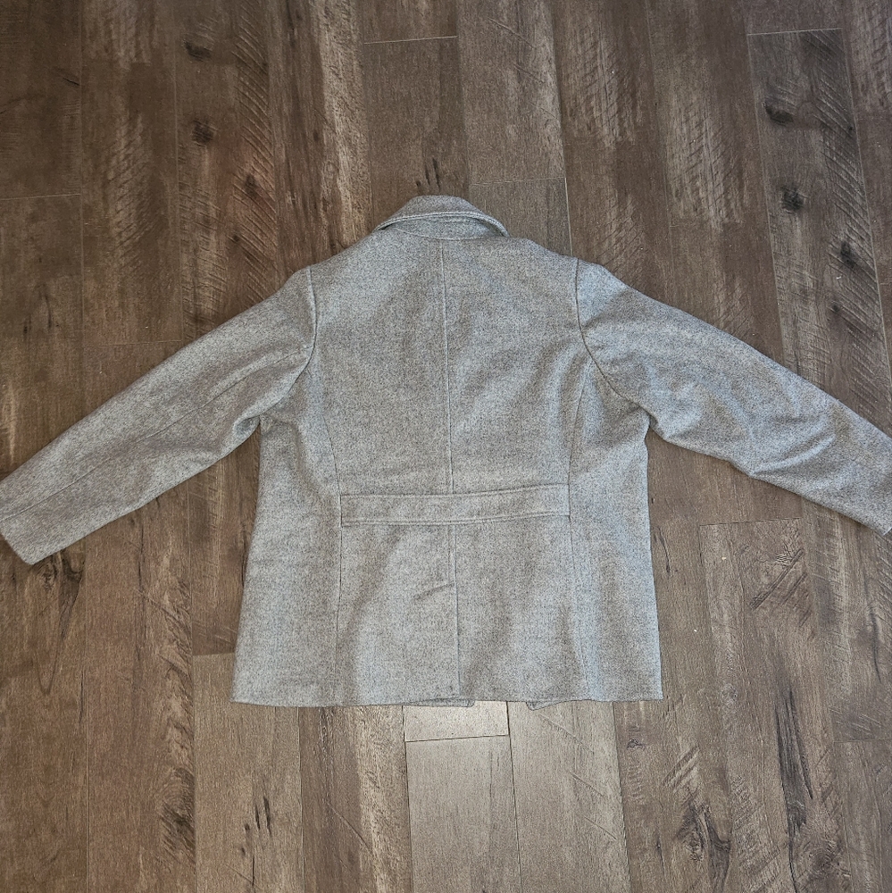 Women's Old Navy Gray Winter Pea Coat - Size XXL - Picture 5 of 7